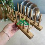 استند چوبی درب قابلمه