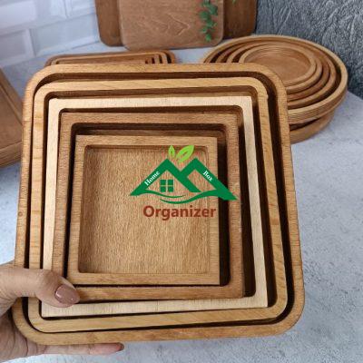 ست پنج تیکه چوبی (مربع)