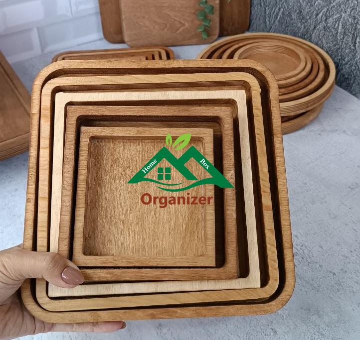Honeyview_استند چوووبی542 ست پنج تیکه چوبی (مربع) - Image 1