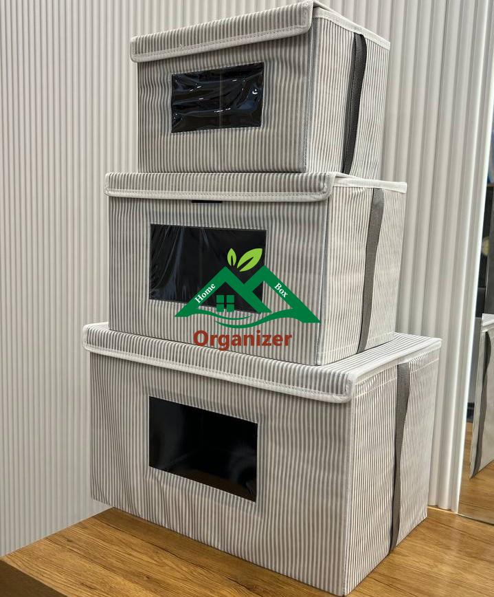 Honeyview_باکس راه2 باکس تاشو راه راه ( سایز متوسط) - Image 1