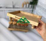 رایزر چوبی پایه دار (سایز کوچک) - Image 3